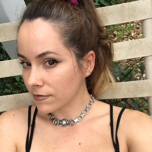 Dannijo Jaxon Choker in Crystal